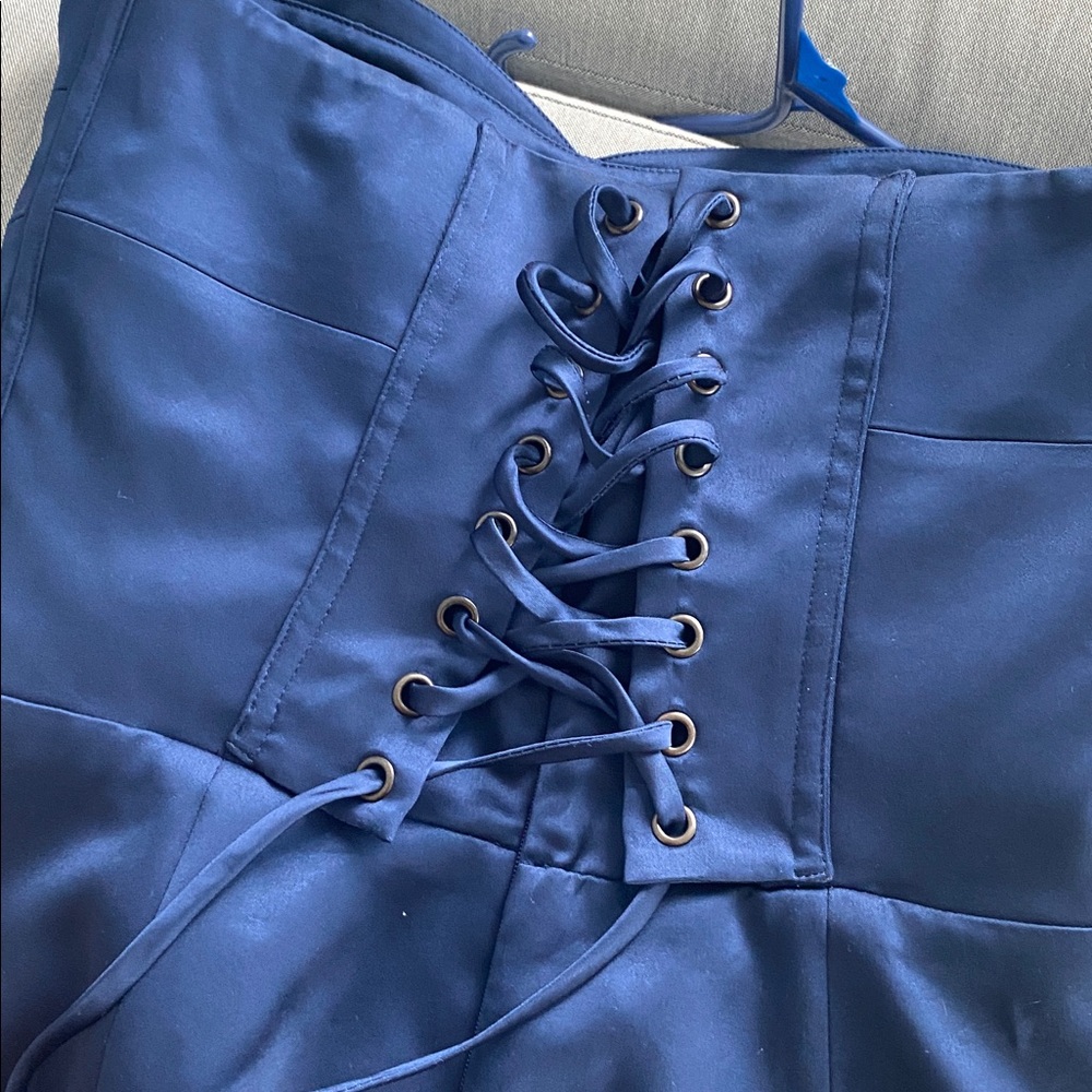 Reformation Satin Corset Dress - Picture 6 of 8